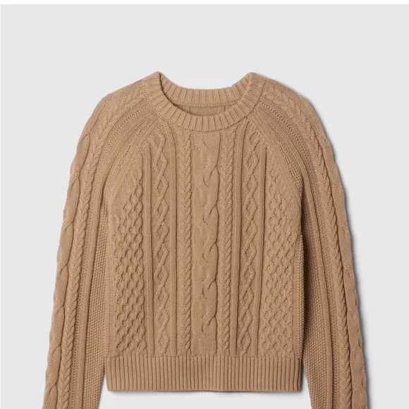 Classic Cable-Knit Sweater, GAP - Picture 3 of 5